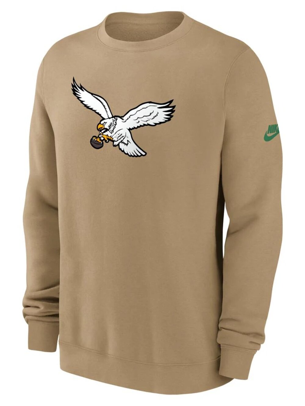 Nike Mens Philadelphia Eagles Throwback Rewind Retro Club Sweatshirt 3XL XXXL